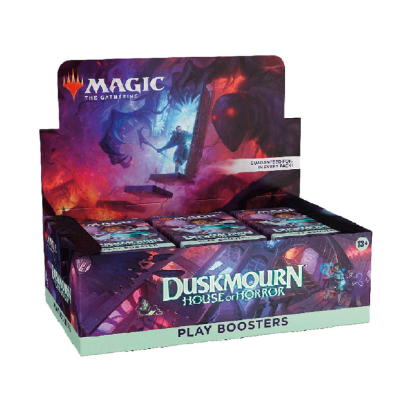 Magic: The Gathering Duskmourn Play Booster Box – 36 Packs – Factory Sealed – English – IN HAND